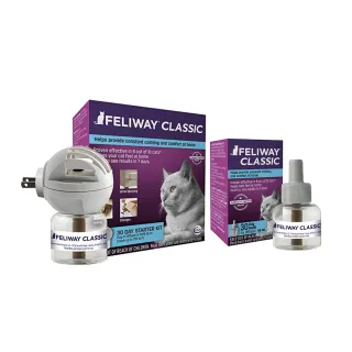 【FELIWAY】費利威 經典款 費洛蒙插電組+補充瓶組(穩定貓咪情緒)