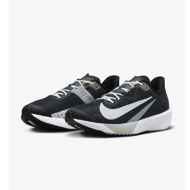 NIKE 耐吉 AIR ZOOM RIVAL FLY 4 透氣 黑白色 男鞋 慢跑鞋 運動(FV6040-001 ∞)