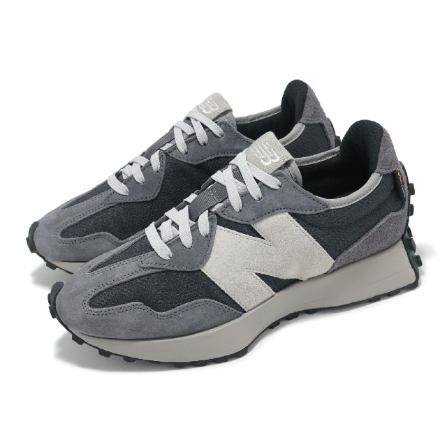 NEW BALANCE 休閒鞋 327 男鞋 女鞋 磁石灰 城堡灰 麂皮 緩衝 復古 CODURA 抗撕裂 情侶鞋 NB(U327OD-D)