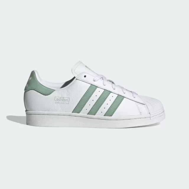 adidas 愛迪達 休閒鞋 女鞋 運動鞋 SUPERSTAR W 白綠 IG4541