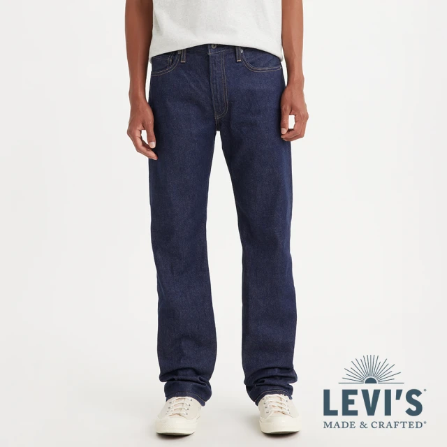 LEVIS 官方旗艦 LMC MOJ 日本布 男款 505™ 男款中腰直筒丹寧牛仔褲 熱賣單品 A4359-0000