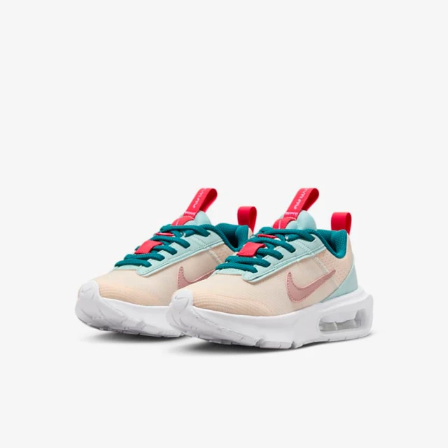 NIKE 耐吉 慢跑鞋 童鞋 中童 兒童 運動鞋 氣墊 緩震 AIR MAX INTRLK LITE PS 米綠 DH9394-800