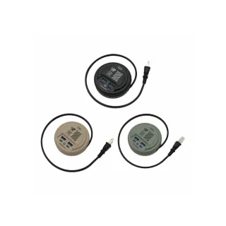 【樂活不露】氮化鎵閃充 EC-04系列(USB電源供應器 插座 延長線 露營 逐露天下)