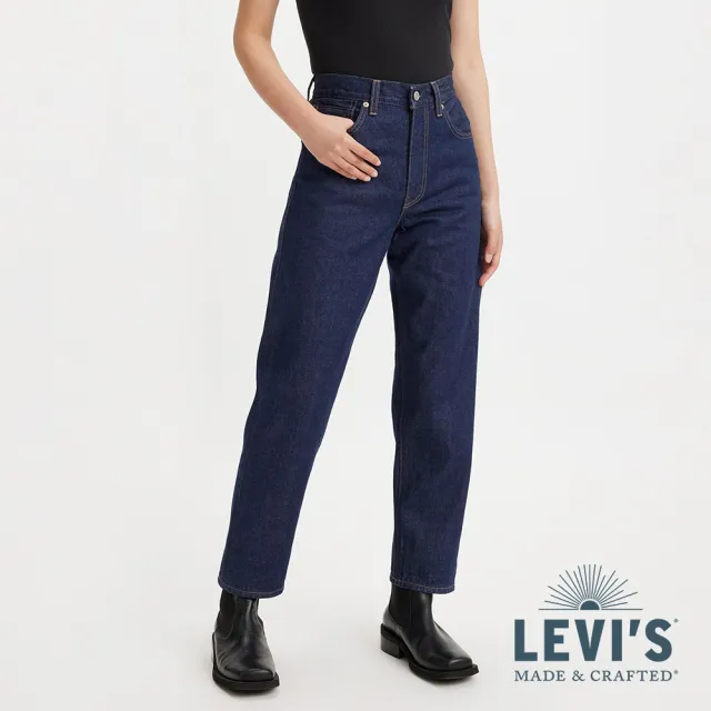 【LEVIS】女款 COLUMN直筒牛仔褲 / 及踝款 熱賣單品 A5888-0000