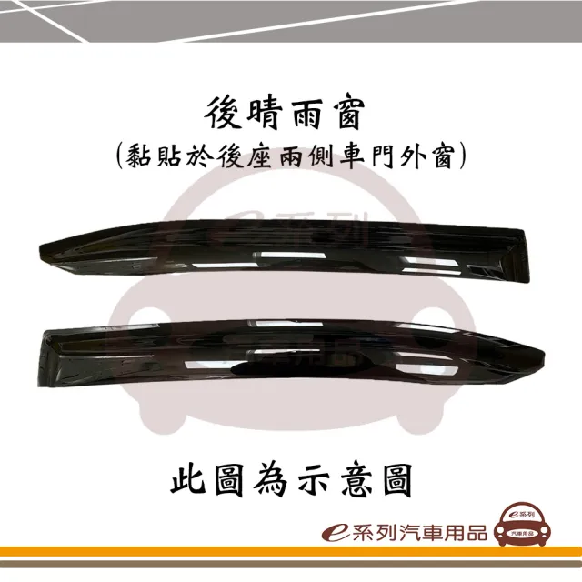 【e系列汽車用品】VOLVO 富豪 4片式(前晴 後晴 晴雨窗)