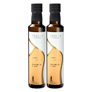 【人良油坊 Oilicious】第一道冷壓初榨黃金亞麻仁油250mlx2入(素食界魚油 補充Omega3 可生飲涼拌)