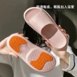 【Shely 2入組】EVA+TPR居家防護止滑拖 室內靜音拖鞋 防滑防臭拖鞋 浴室拖鞋 家用拖鞋 老人/孕婦拖鞋