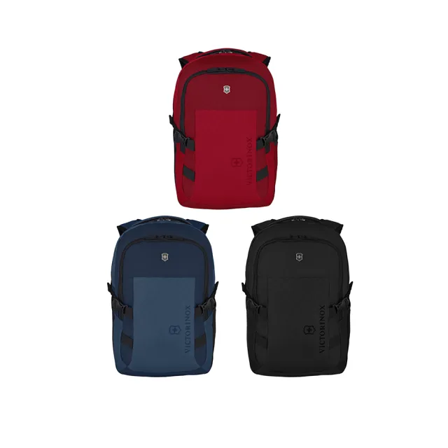 【VICTORINOX 瑞士維氏】VX SPORT EVO Compact 15吋後背包 31*45*18cm 紅/藍/黑(611414/611415/611416)