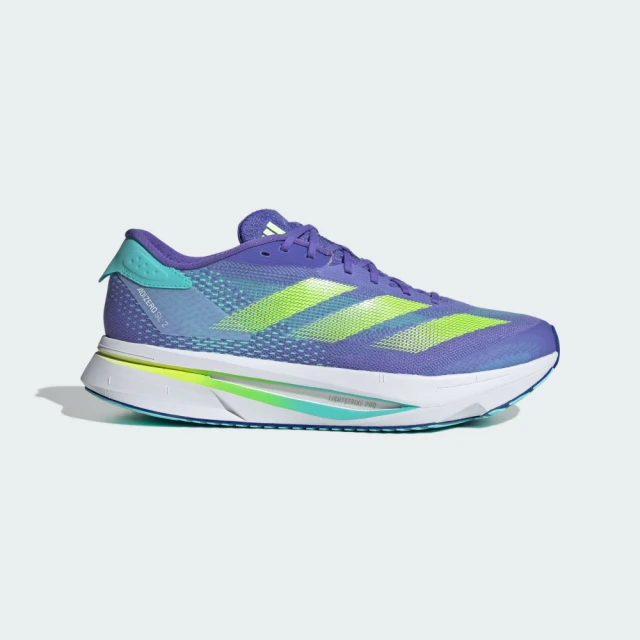 adidas 愛迪達 慢跑鞋 男鞋 運動鞋 緩震 ADIZERO SL2 M 藍綠 IE3396