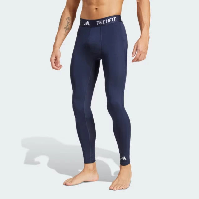 adidas 愛迪達 長褲 男款 運動褲 緊身褲 訓練 TF BASE TIGHT 藍 IW5837