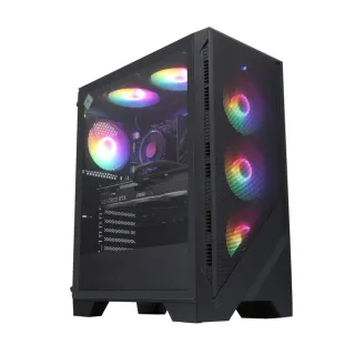 【微星平台】i5十核RTX 4070 Ti S-16G Win11{次元戰神W}電競機(i5-14400F/B760/16G D5/1TB)