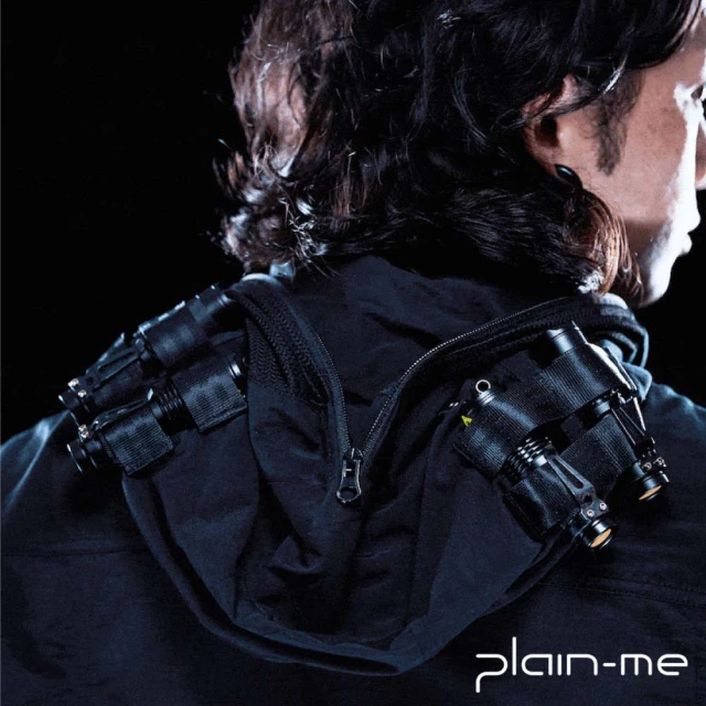 plain-me 雙11 隱形口袋爬線長袖TEE PLN00