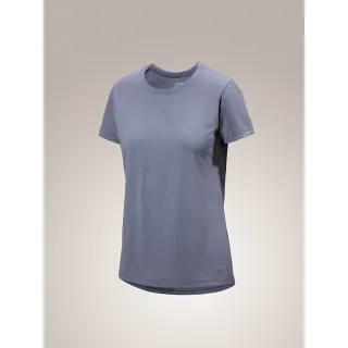 【Arcteryx 始祖鳥官方直營】女 Taema 快乾短袖圓領衫(雲層雜藍)