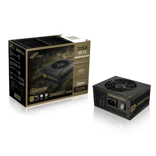 【FSP 全漢】DAGGER PRO 750W 80PLUS金牌 SFX 電源供應器(SDA2-750 GEN5)