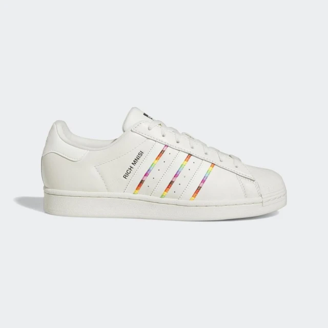 adidas 愛迪達 Superstar Pride RM 男女 休閒鞋 經典 貝殼頭 聯名款 皮革 米白 彩(ID7493)