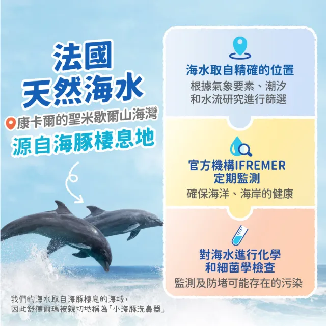 【STERIMAR 舒德爾瑪】海水洗鼻器 日常型(100ml×4瓶)