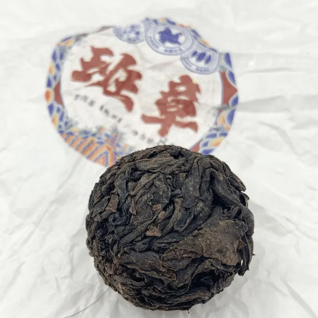 【藏古祥館】班章古樹普洱龍珠(熟茶 小餅茶 普洱 猛海 沱茶)