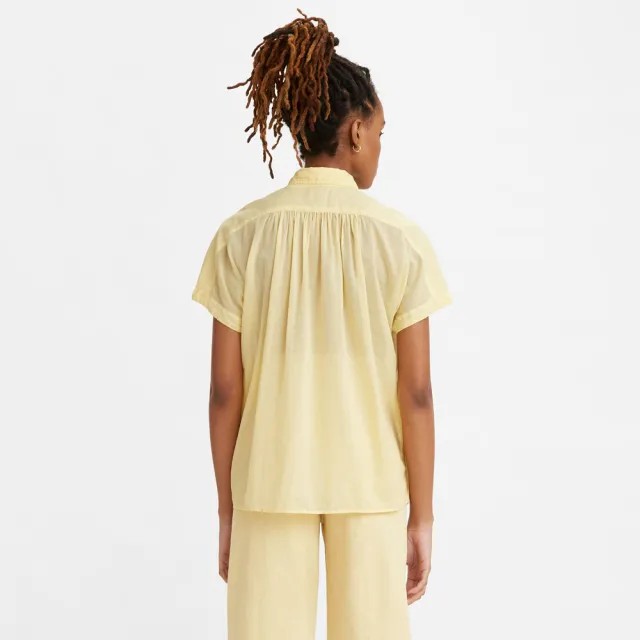 【LEVIS】Made & Crafted女款 輕薄襯衫 上衣 熱賣單品 A2101-0000