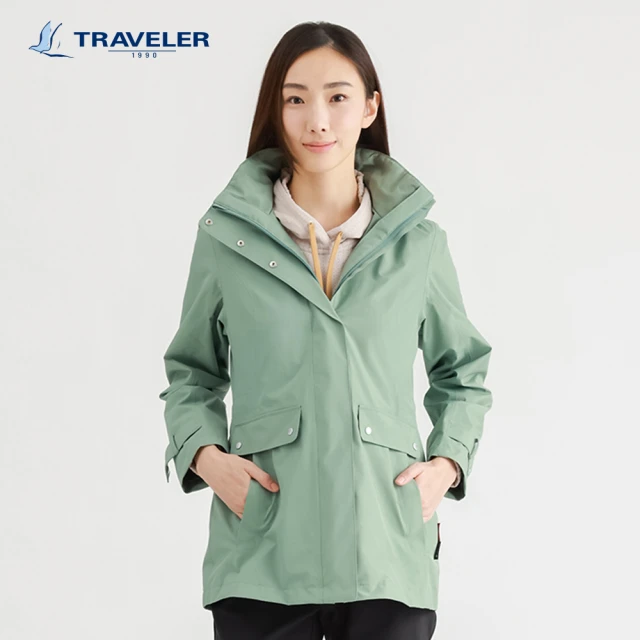 TRAVELER 旅行者 女款Gore-Tex單件式防水外套｜242TR108(GORE TEX/防水外套)