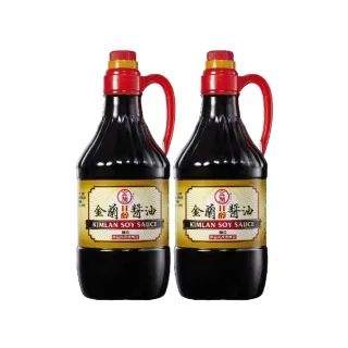 【金蘭食品】甘醇醬油1500ml x2入