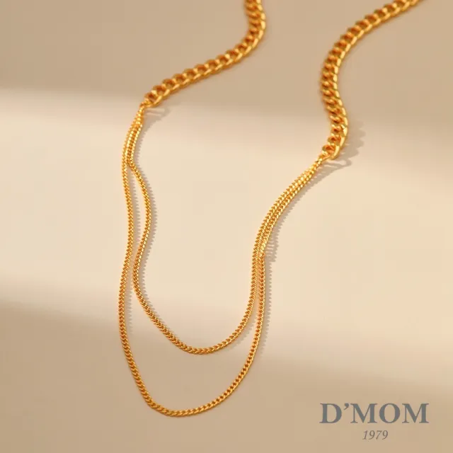 【DMOM】時尚OL個性雙層項鍊