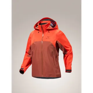 【Arcteryx 始祖鳥官方直營】女 Beta AR 防水外套(太陽橘/紅衫紅)