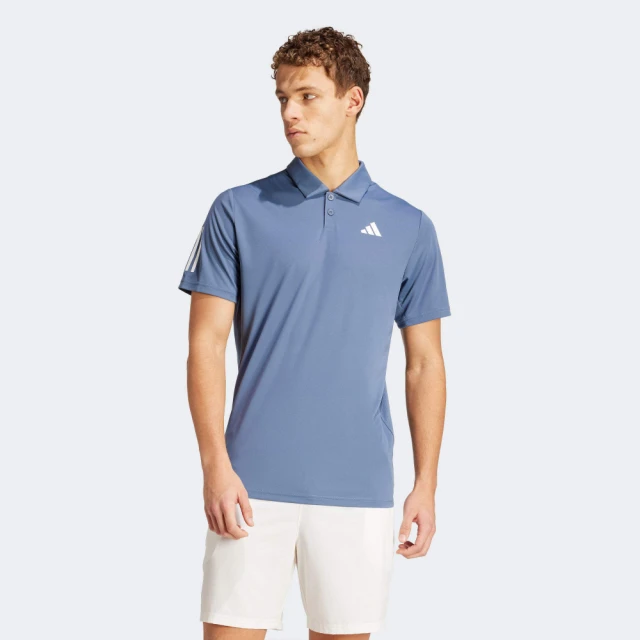 adidas 愛迪達 短袖上衣 男款 POLO衫 運動 亞規 CLUB SMU3S POLO 藍 IY3216(S2791)