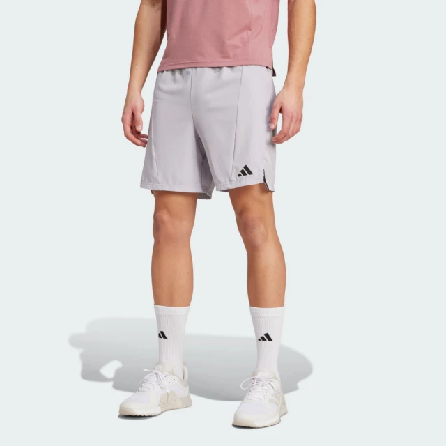 adidas 愛迪達 短褲 男款 運動褲 亞規 D4T SHORT 灰白 IX9135(L4987)