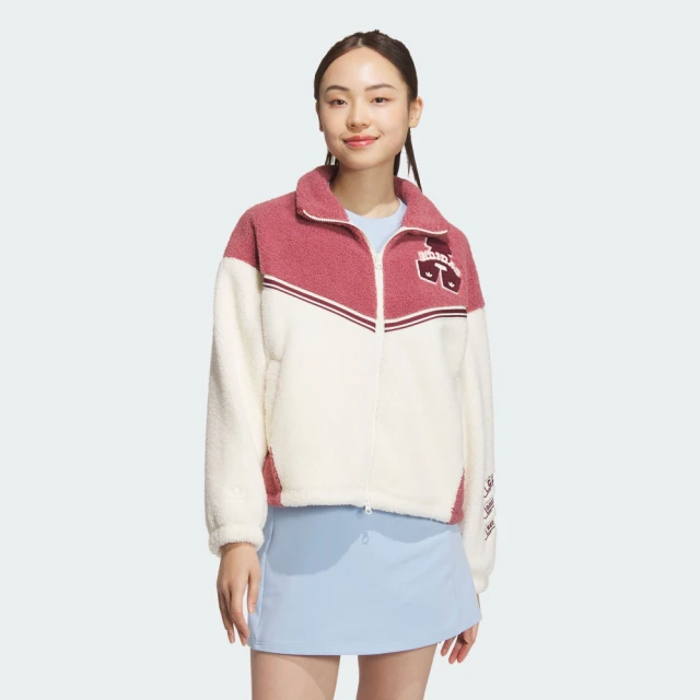 adidas 愛迪達 FOT WVN JKT 女款 白色 亞