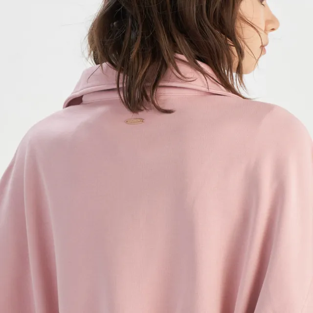 【LEVIS】女款 短版長T 長袖上衣 1/4 拉鍊 熱賣單品 0015T-0001