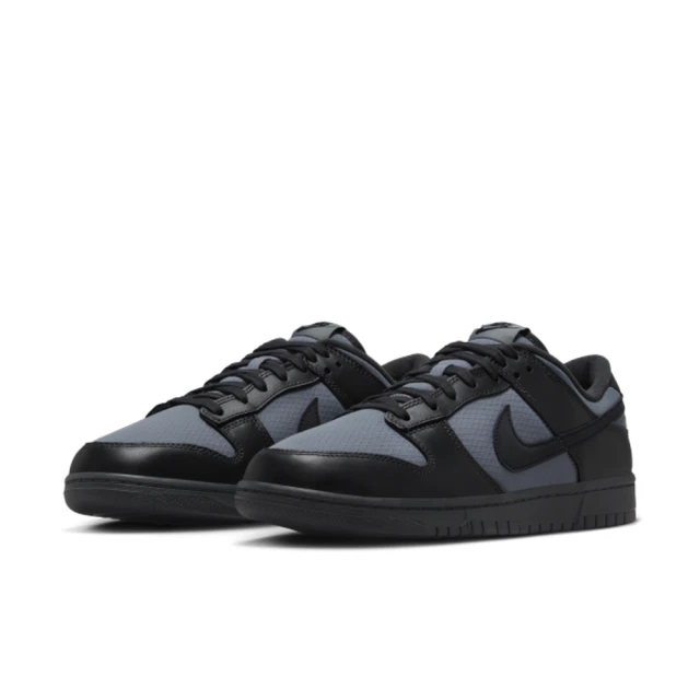 NIKE 耐吉 運動鞋 休閒鞋 男鞋 NIKE DUNK LOW RETRO SE Off Noir 灰藍 皮革(FZ3052001)