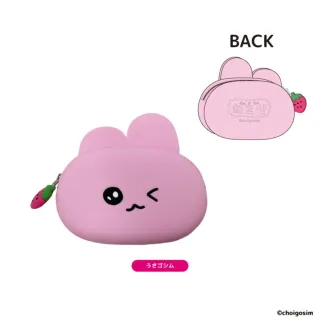 【小禮堂】雙11 Gosimperson 矽膠零錢包 - 大臉款(平輸品)