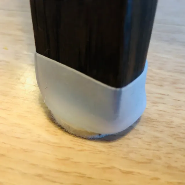 【寶盒百貨】S/M 矽膠伸縮椅腳套四入 方型圓型通用(矽膠椅腳防滑墊椅腳保護墊)