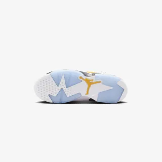 【NIKE 耐吉】AIR JORDAN 6 RETRO GS 籃球鞋 運動鞋 男女童 大童 黑白黃(384665170)