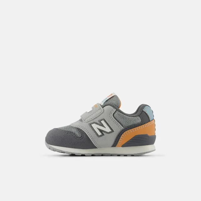 【NEW BALANCE】NB 運動鞋 童鞋 小童 兒童 魔鬼氈 灰 IZ996PB3-W楦