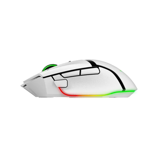 【Razer 雷蛇】Basilisk 巴塞利斯蛇 V3 Pro 35K 無線電競滑鼠-白色(RZ01-05240200-R3A1)
