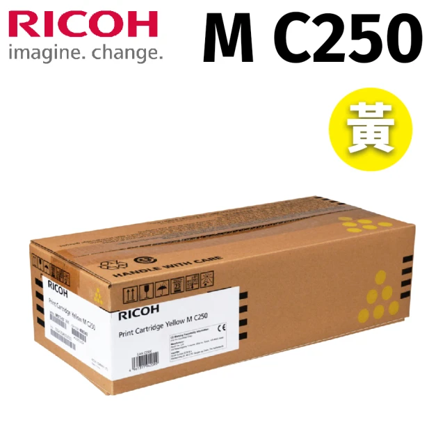 RICOH M C250 Y黃色原廠碳粉匣(適用M C250FWB/P C300W)