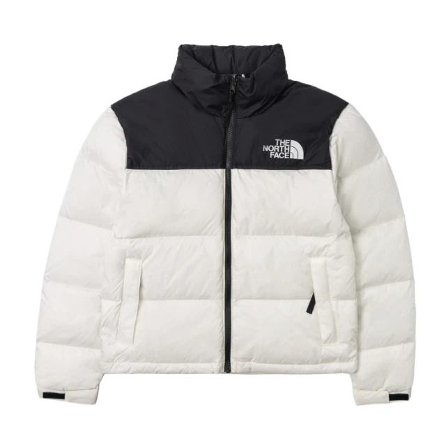 The North Face TNF 休閒 DWR防潑水羽絨外套 W 1996 RETRO NUPTSE JACKET 女 米白(NF0A3XEOROU)