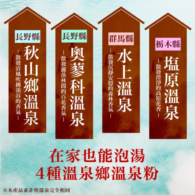 【日本巡禮】溫泉粉15包*2(3款任選)