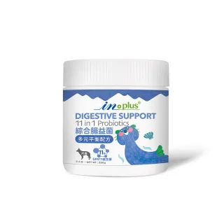 【IN-Plus】11合1綜合腸益菌 多元平衡配方 280克/瓶(狗益生菌/狗腸胃保健/免疫力保健/寵物保健)