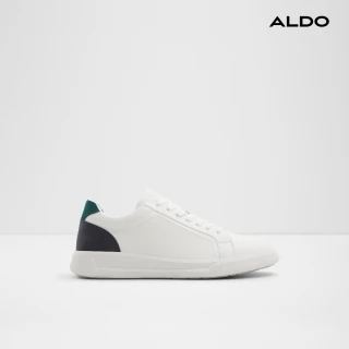 【ALDO】OGSPEC-潮流時尚後腳圖形設計感休閒鞋-男鞋(白色)