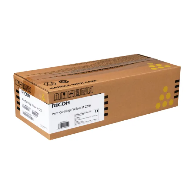 【RICOH】M C250 Y黃色原廠碳粉匣(適用M C250FWB/P C300W)