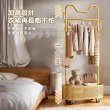 【Ashley House】#ins風貓耳萌萌話題室內立式掛衣架置物架-附輪多款可選(衣帽架 衣架 收納架 曬衣架 鞋架)