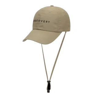 【Discovery Expedition】軟頂棒球帽 可拆固定繩 跑步帽(DXCP5574N-BGD)