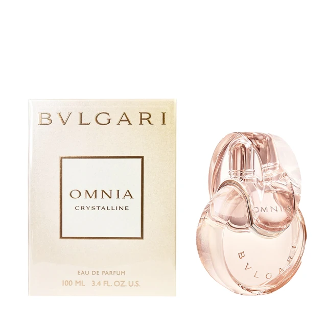 BVLGARI 寶格麗 晶澈女性淡香精 -白水晶淡香精100ml(專櫃公司貨)