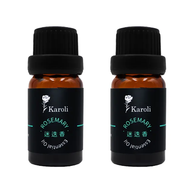 【Karoli 卡蘿萊】迷迭香精油 2入組(10ml)