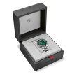 【ORIS 豪利時】Aquis Calibre 400 五日鍊機械潛水錶-43.5mm綠(0140077634157-0782409PEB)