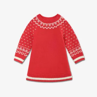 【Roots】Roots 嬰兒-CABIN FAIR ISLE 洋裝(紅色)