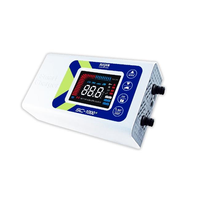【麻新電子】SC-1000+ 鉛酸鋰鐵雙模 電瓶充電器【適用各類型汽/機車電瓶(車麗屋)