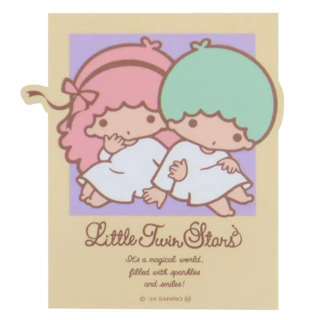 Small Planet Sanrio 三麗鷗 造型裝飾貼紙 雙星仙子 KIKI LALA 好友